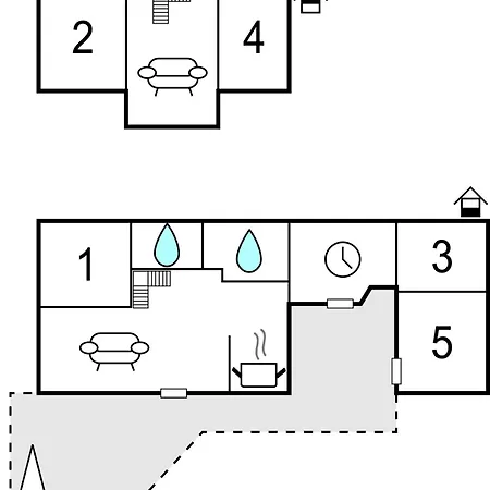 度假居 Matildes Hus *